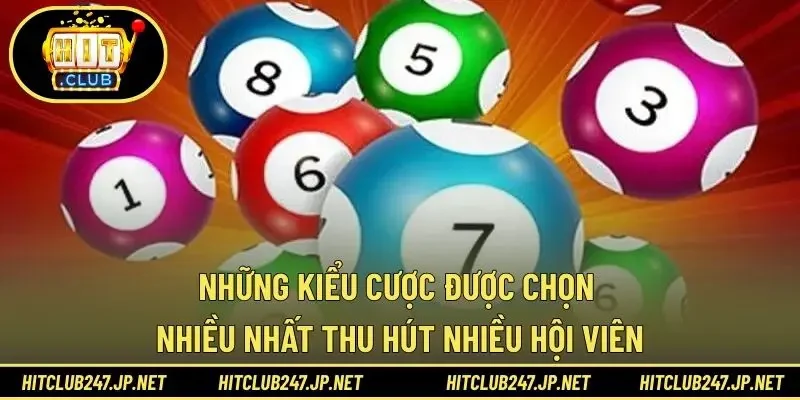 Những kiểu cược được chọn nhiều nhất thu hút nhiều hội viên